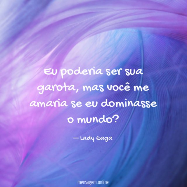 Eu poderia ser sua garota