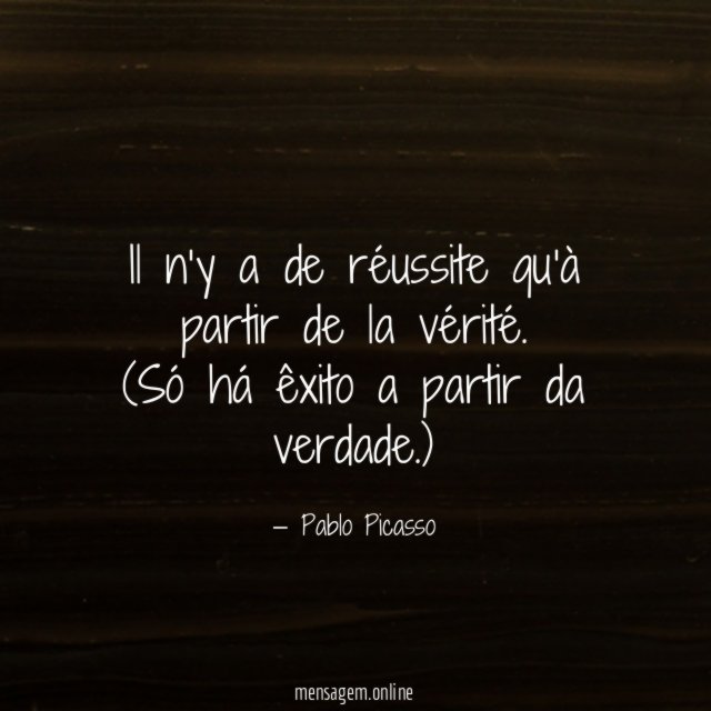Il n’y a de réussite qu’à partir de
