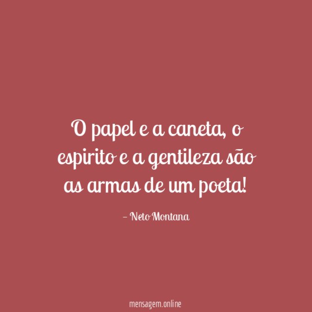 O papel e a caneta