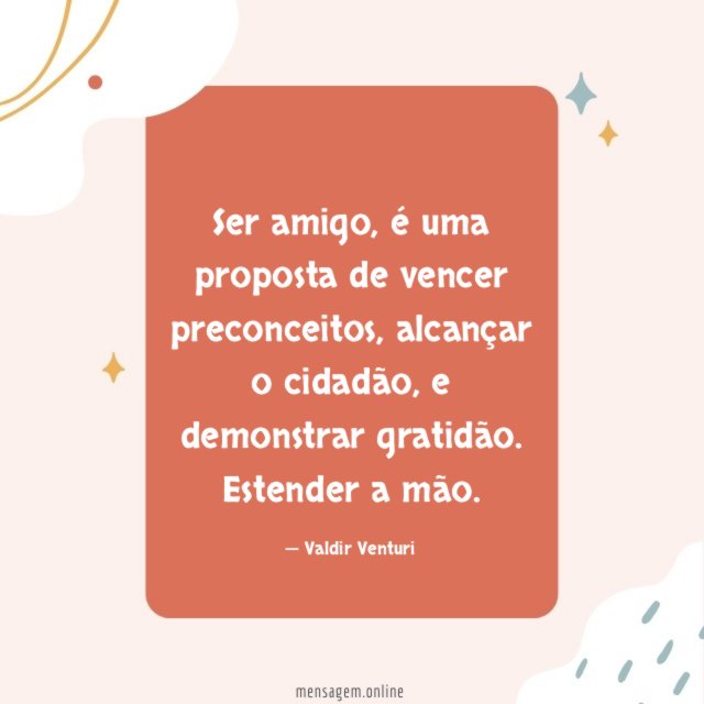 Ser amigo