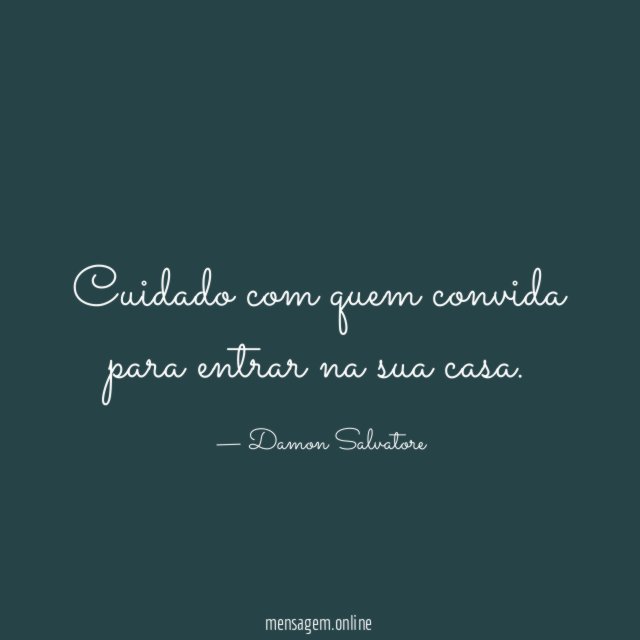 Cuidado com quem convida para entrar na sua casa