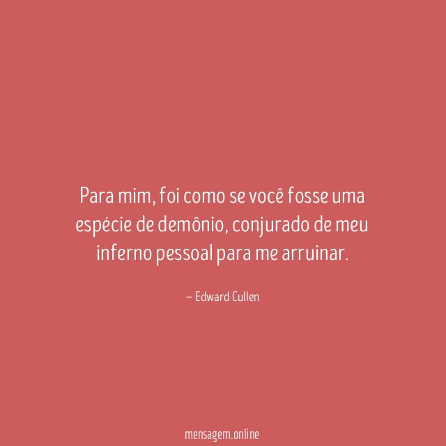 Para mim
