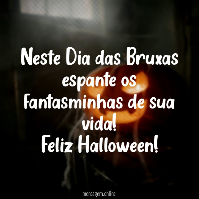 Neste Dia das Bruxas espante os fantasminhas de sua vida