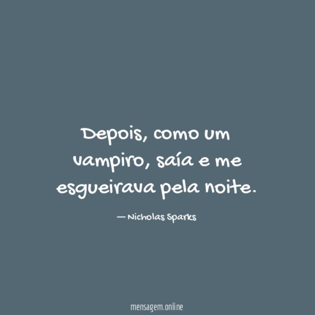 Depois
