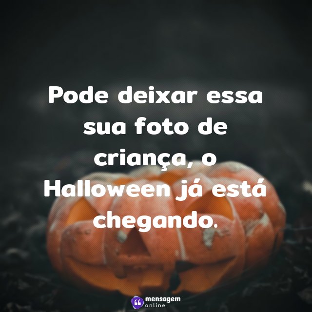 Pode deixar essa sua foto de criança