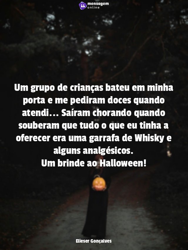Um grupo de crianças bateu em minha porta