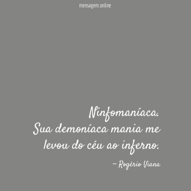 Ninfomaníaca