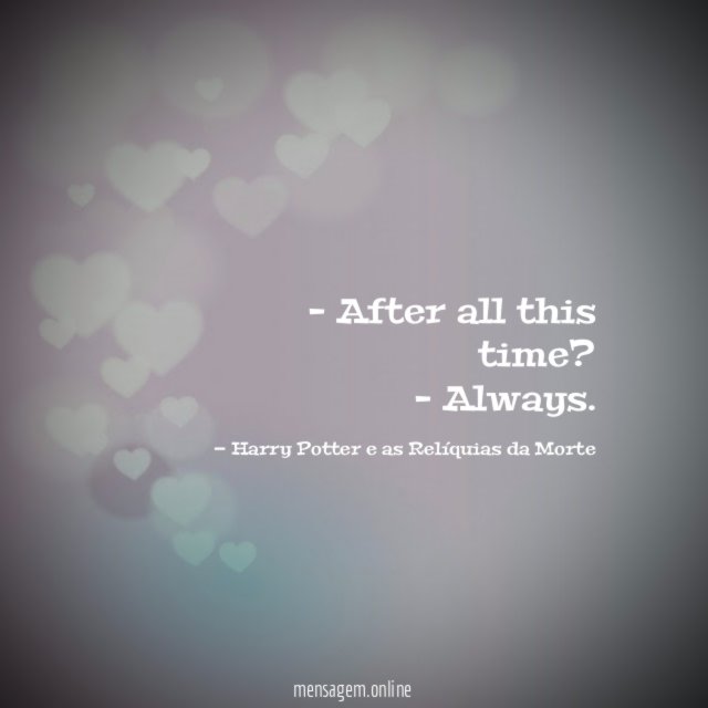 After all this time
