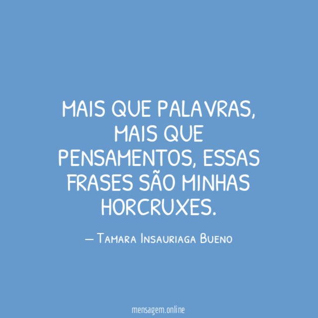 Mais que palavras