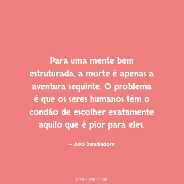 Para uma mente bem estruturada