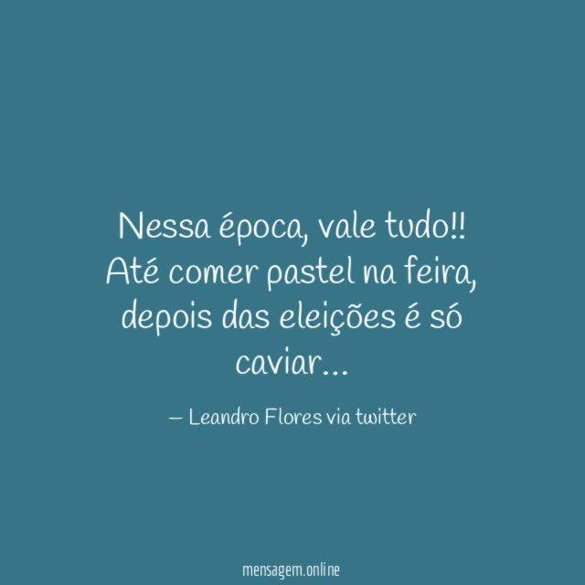 Nessa época