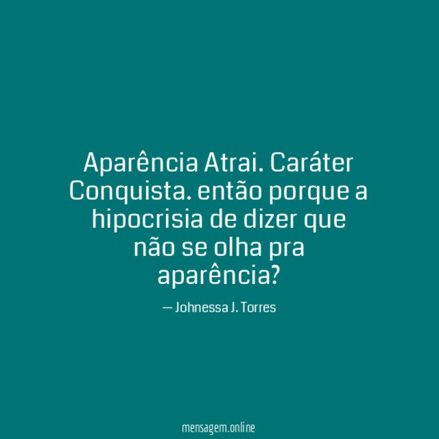 Aparência Atrai