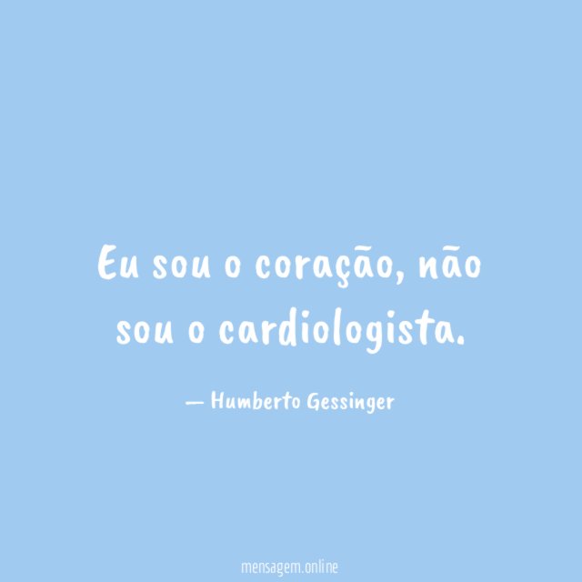 Eu sou o coração