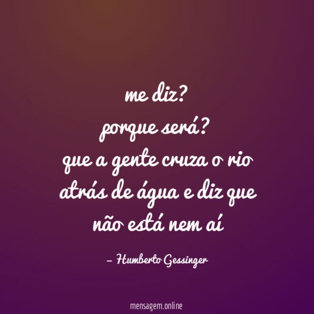 me diz