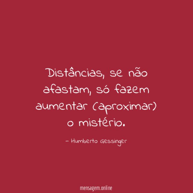 Distâncias