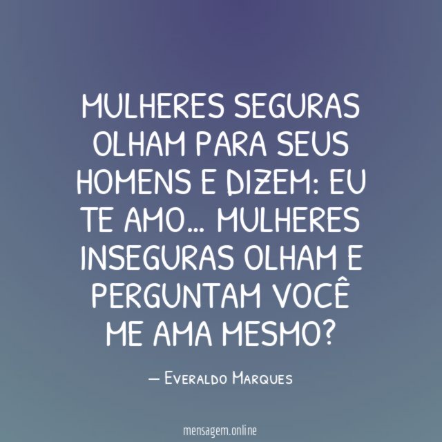 Mulheres seguras olham para seus homens e dizem