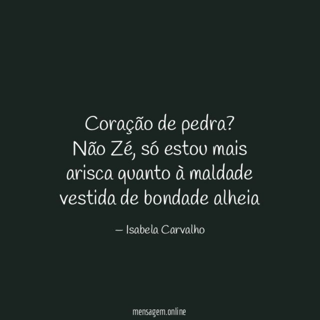 Coração de pedra