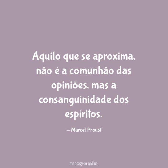 Aquilo que se aproxima