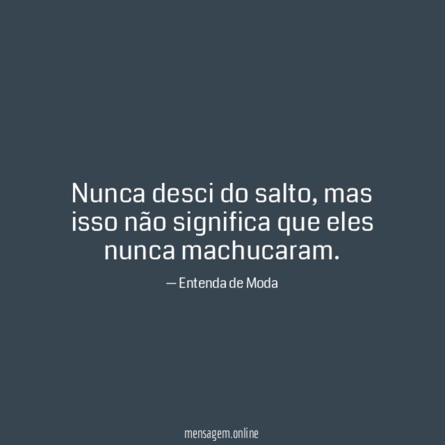 Nunca desci do salto