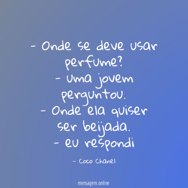 Onde se deve usar perfume