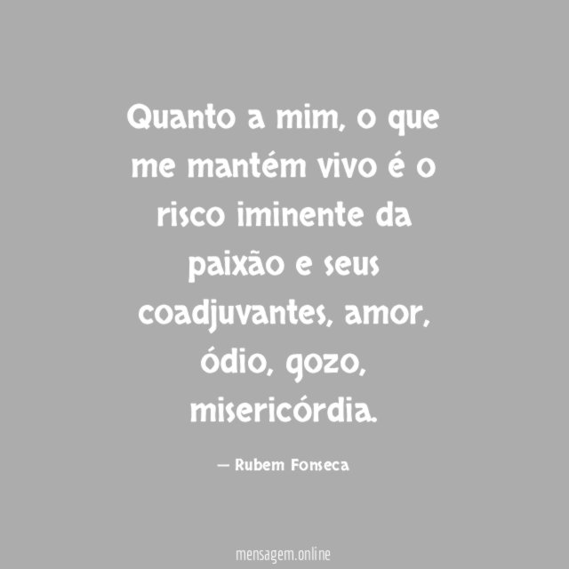 Quanto a mim