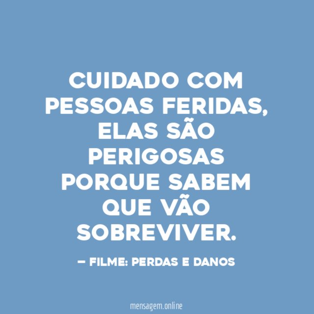 CUIDADO COM PESSOAS FERIDAS