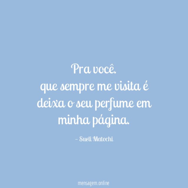 Pra você