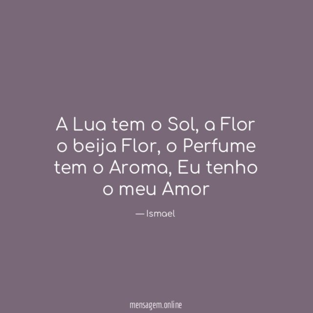A Lua tem o Sol