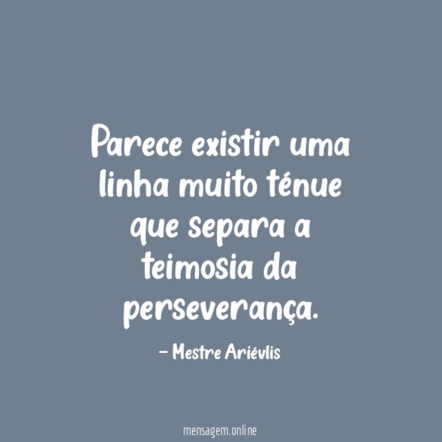 Parece existir uma linha muito ténue que separa