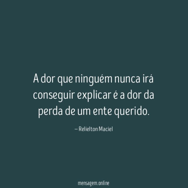 A dor que ninguém nunca irá conseguir explicar