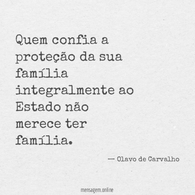 Quem confia a proteção da sua família integralmente