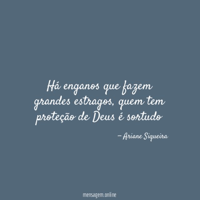 Há enganos que fazem grandes estragos