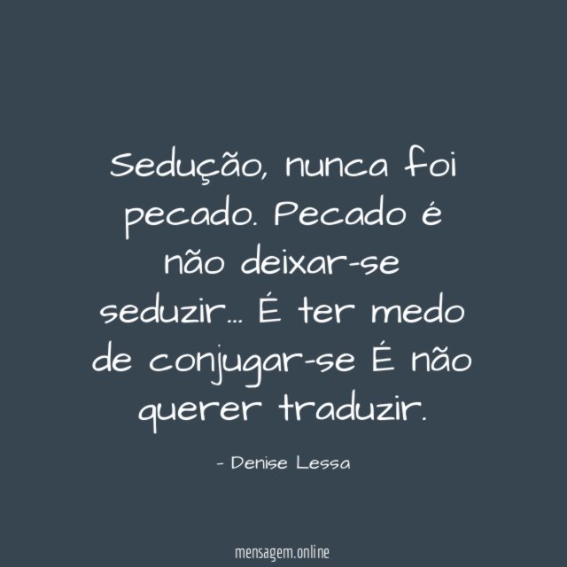 Sedução