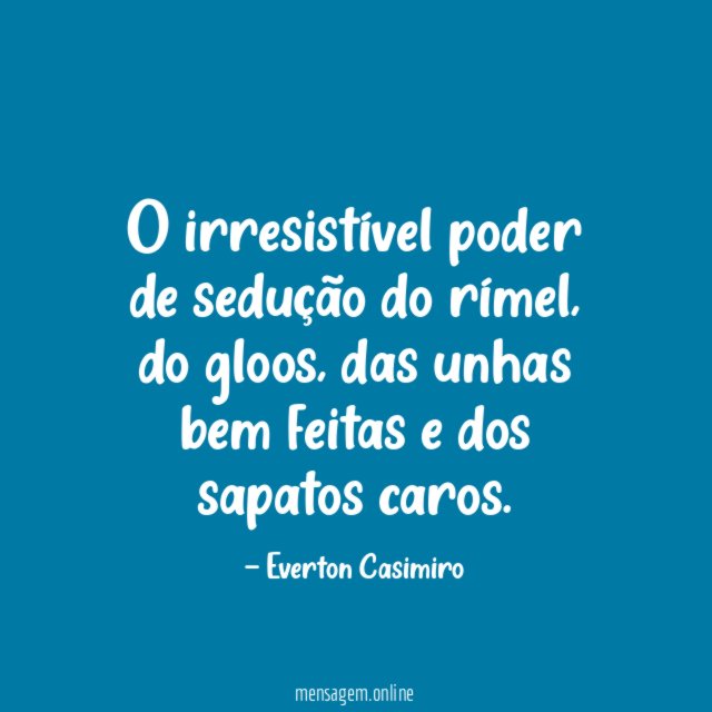 O irresistível poder de sedução do rímel