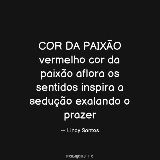 COR DA PAIXÃO