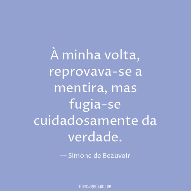 À minha volta