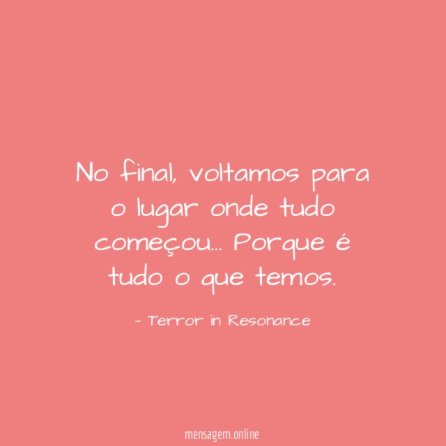 No final
