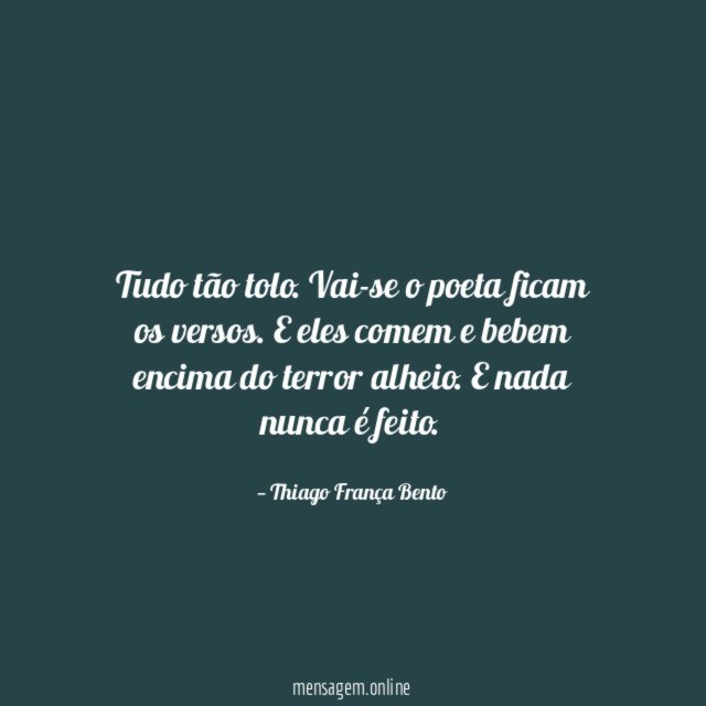 Tudo tão tolo