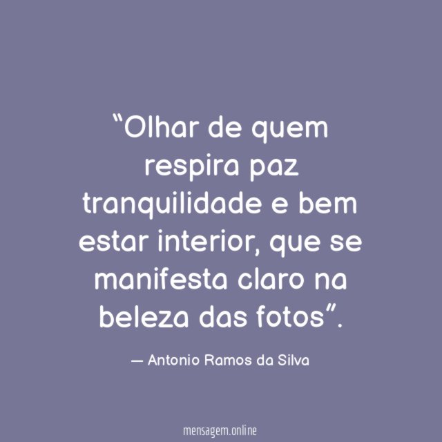 Olhar de quem respira paz tranquilidade e bem estar interior