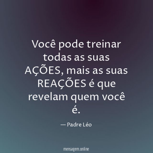 Você pode treinar todas as suas AÇÕES