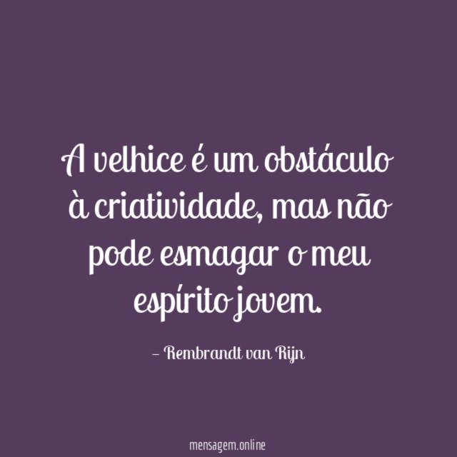 A velhice é um obstáculo à criatividade