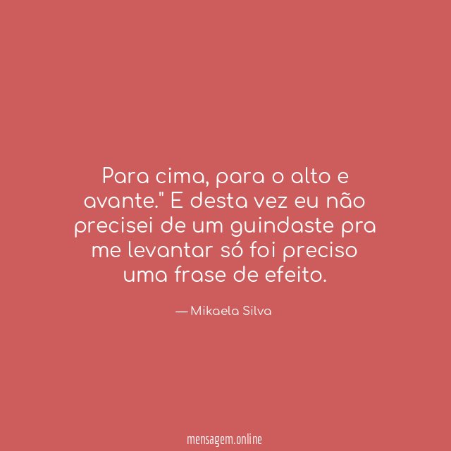 Para cima