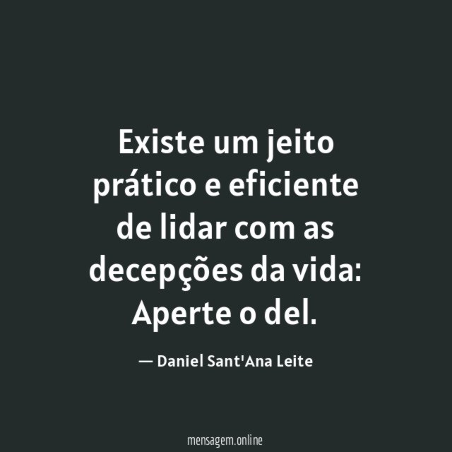 Existe um jeito prático e eficiente de lidar