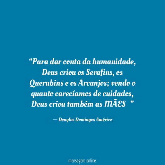 Para dar conta da humanidade