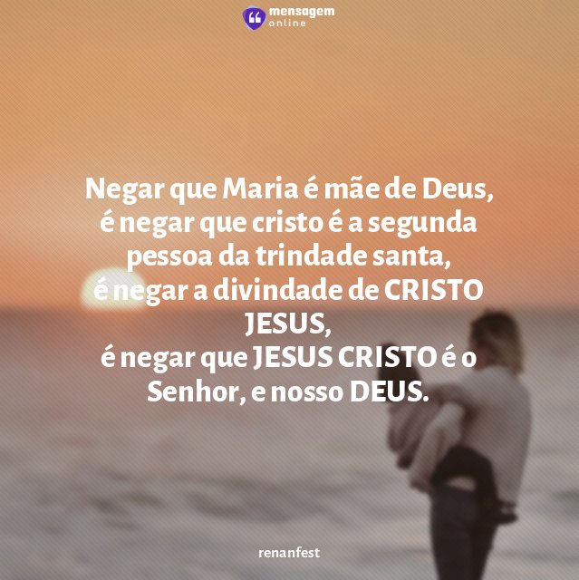 Negar que Maria é mãe de Deus