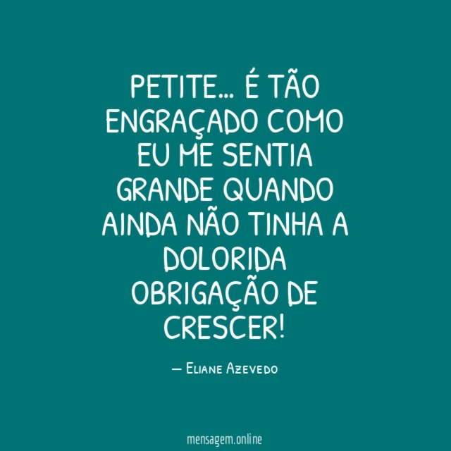 Petite…