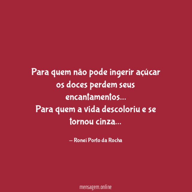 Para quem não pode ingerir açúcar os doces