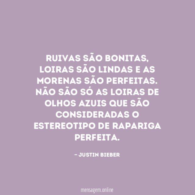 Ruivas são bonitas