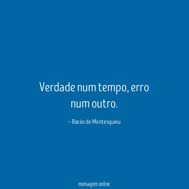 Verdade num tempo