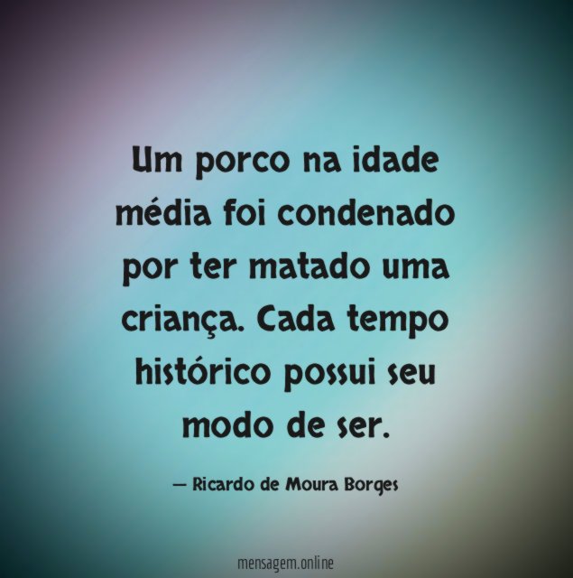 Um porco na idade média foi condenado por
